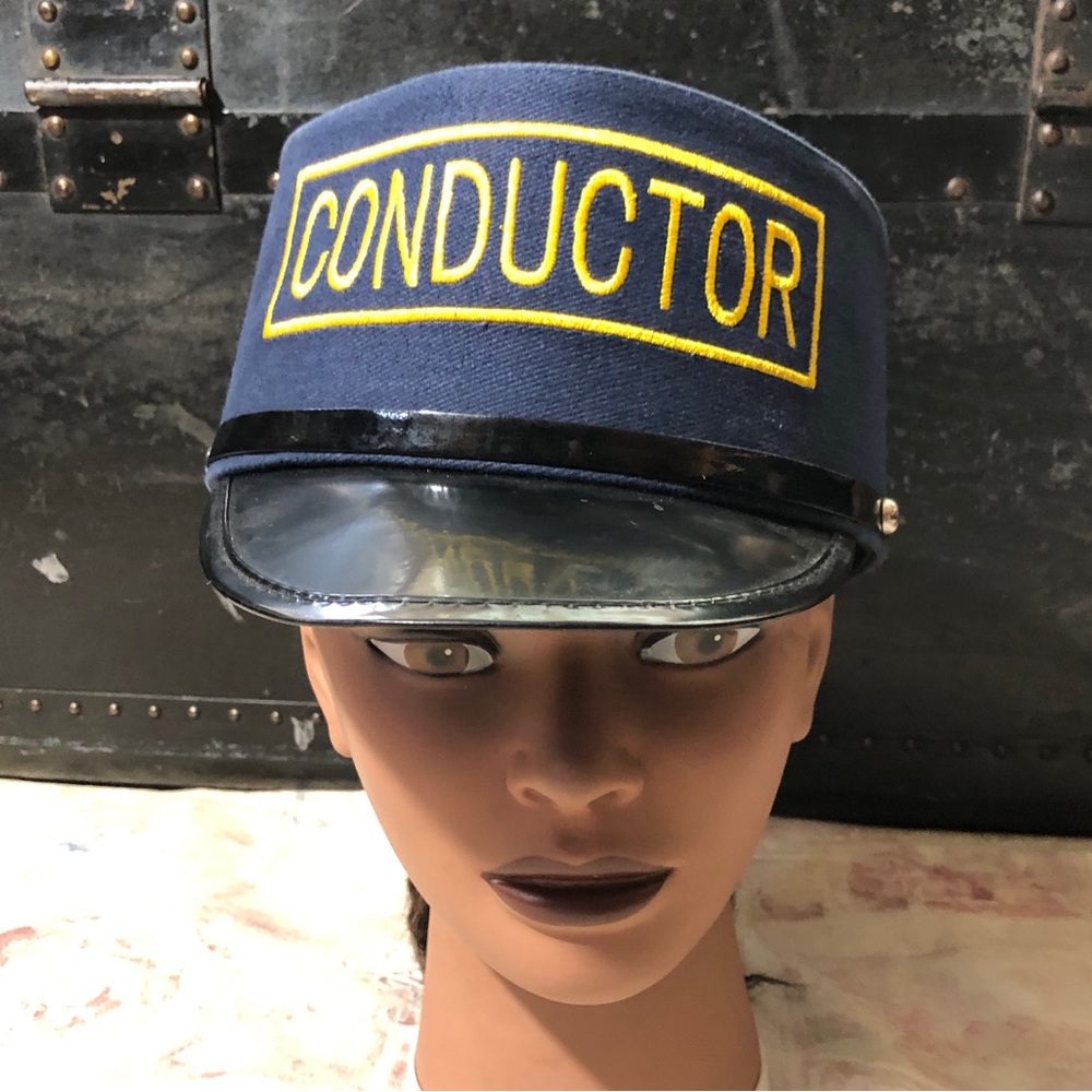 Conductor Cap Blue Hat
